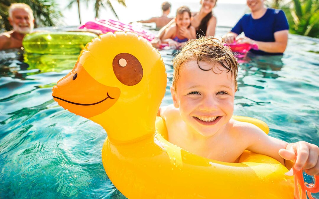 Kids and Pools = Fun, Fun, Fun